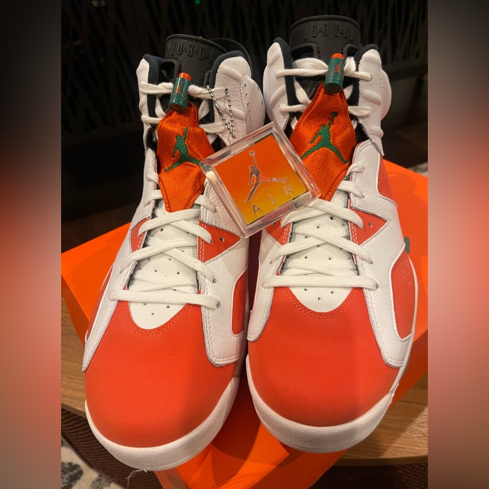 Jordan Kids Sneakers - White and Orange